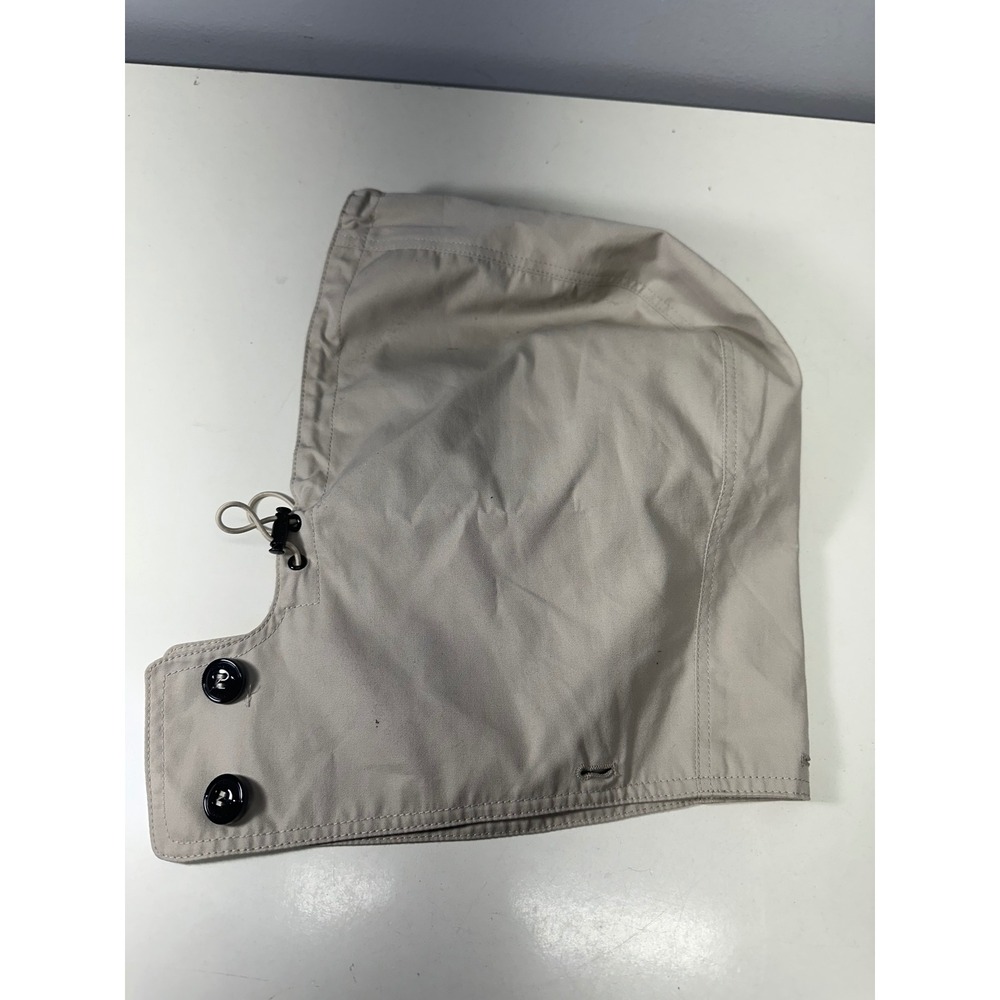 Burberry Detachable Trench Coat Hood Tan Beige - Picture 2 of 3